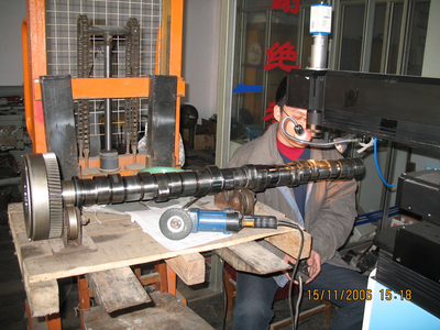 激光熔覆现场照片3