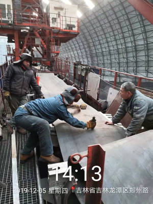 激光熔覆现场照片2