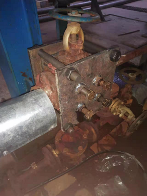 带压开孔封堵现场照片1