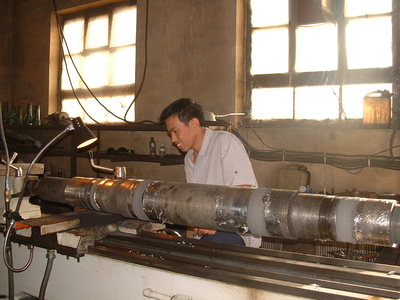 等离子喷涂现场照片3