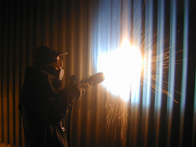 喷涂修复现场照片2